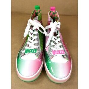 Ground Up x Wicked Movie Elphaba & Glinda Inspired High-Top Sneakers | Size 8.5